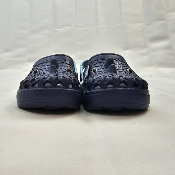NWT, Toddler Dinosaur Clogs Shoes Dark Blue Size 8-11.5 - Picture 9 of 11